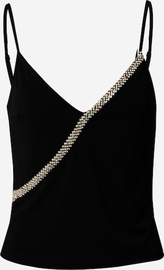 Guido Maria Kretschmer Women Top 'Layla' in Black / Silver, Item view