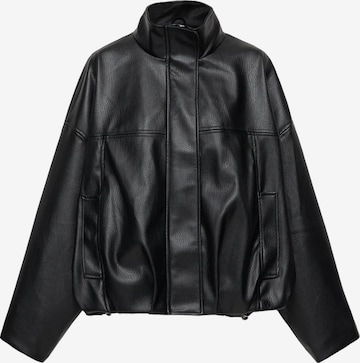 Pull&Bear Tussenjas in Zwart: voorkant