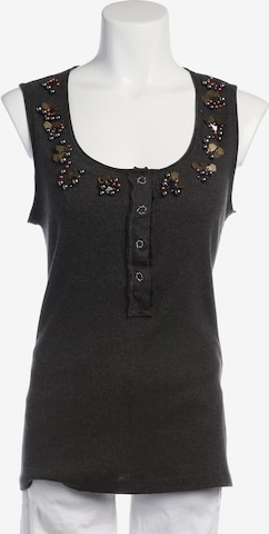 STRENESSE Top / Seidentop M in Grau: Vorderseite