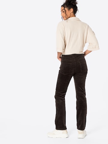 WEEKDAY Regular Pants 'Pin' in Brown