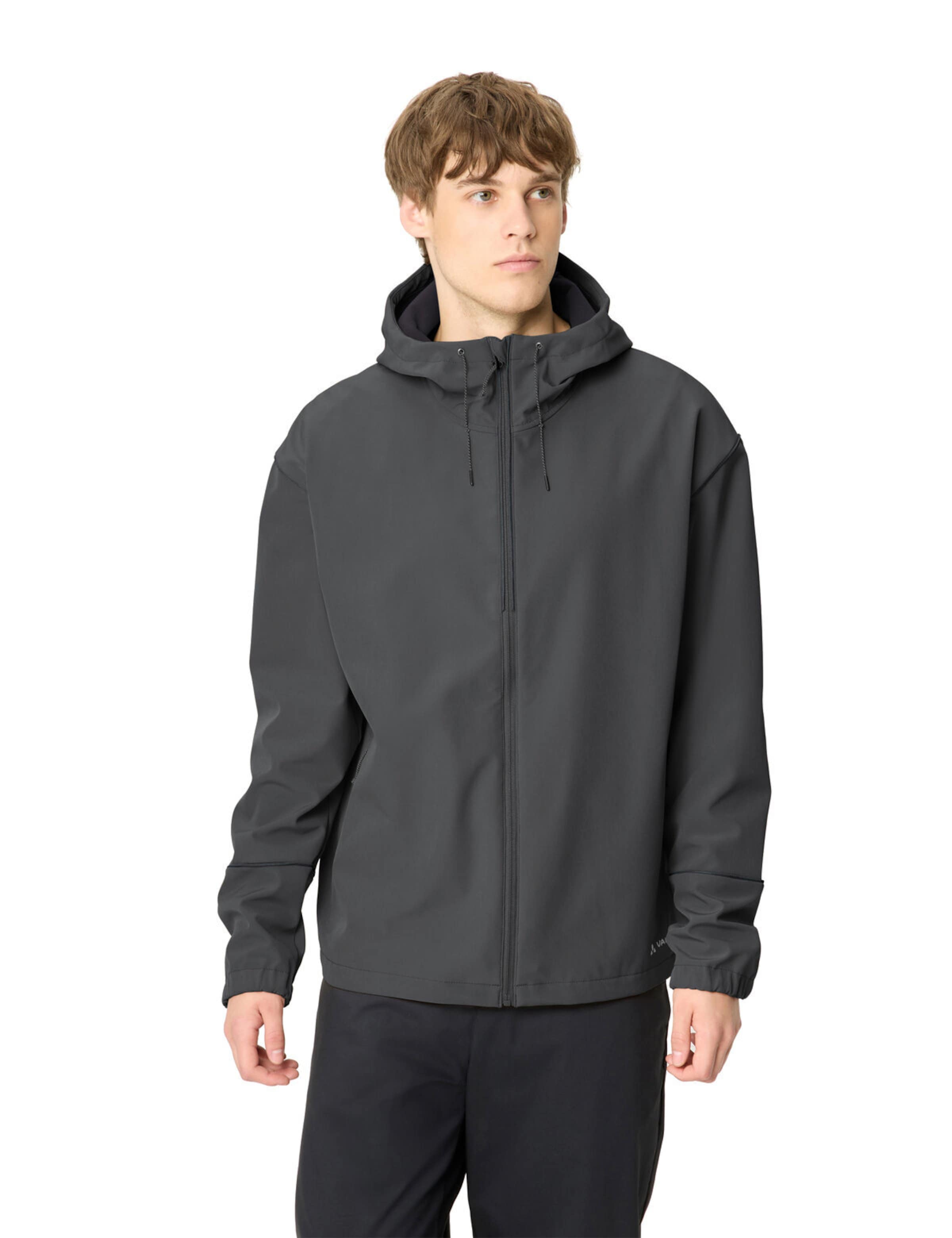 VAUDE Sportjas 'Cyclist' in Grijs: voorkant