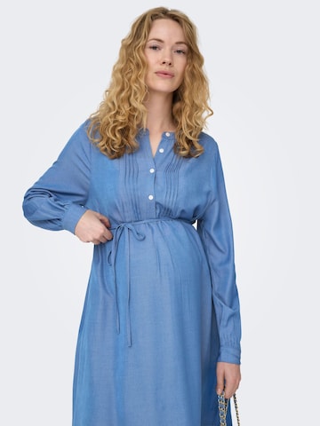 Only Maternity - Vestido 'OLMESTELLE' en azul: frente