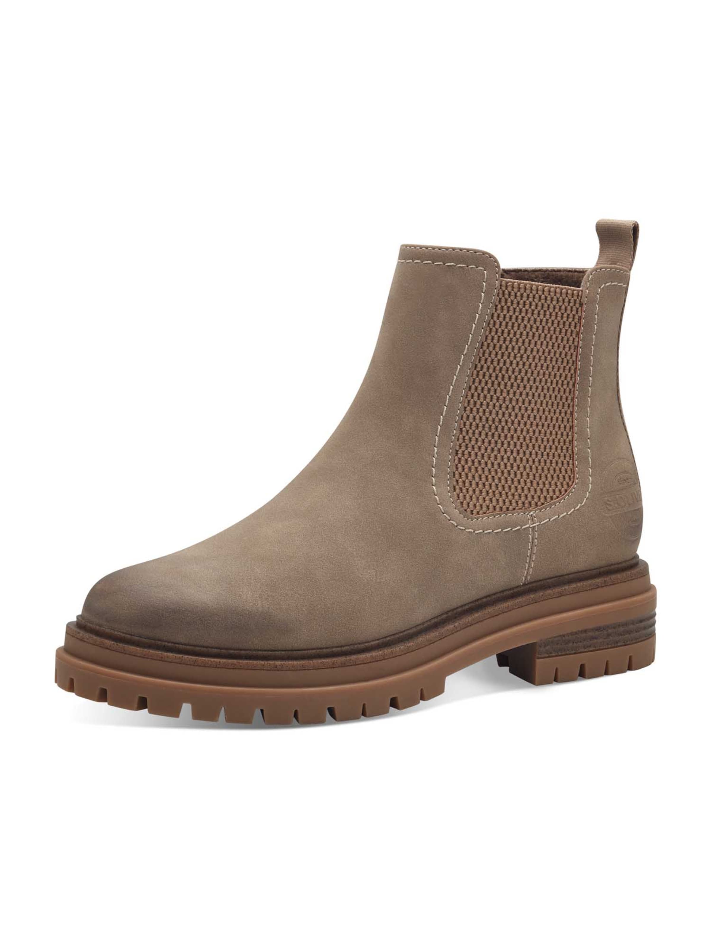 Chelsea Boots s.Oliver en gris : devant