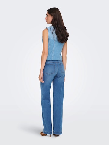 Wide Leg Jean 'ONLMADISON-ROYAL' ONLY en bleu
