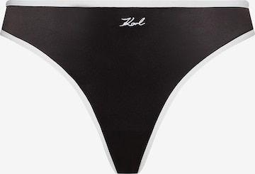 Karl Lagerfeld - Cueca em preto: frente