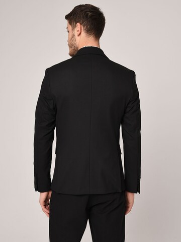 Coupe slim Veste de costume Antioch en noir