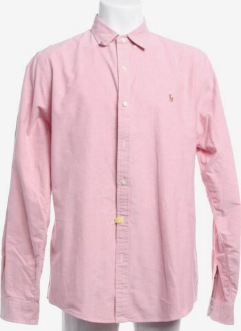 Polo Ralph Lauren Freizeithemd / Shirt / Polohemd langarm XL in Rot: predná strana