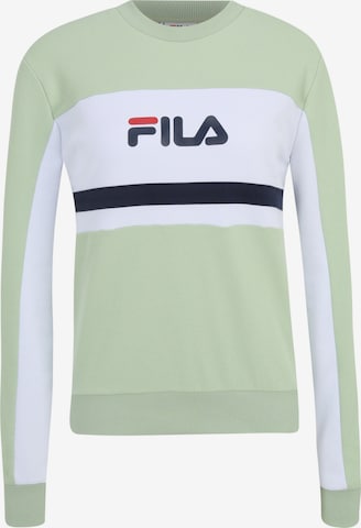 FILA Спортивный свитшот 'LISHUI' в Зеленый: спереди