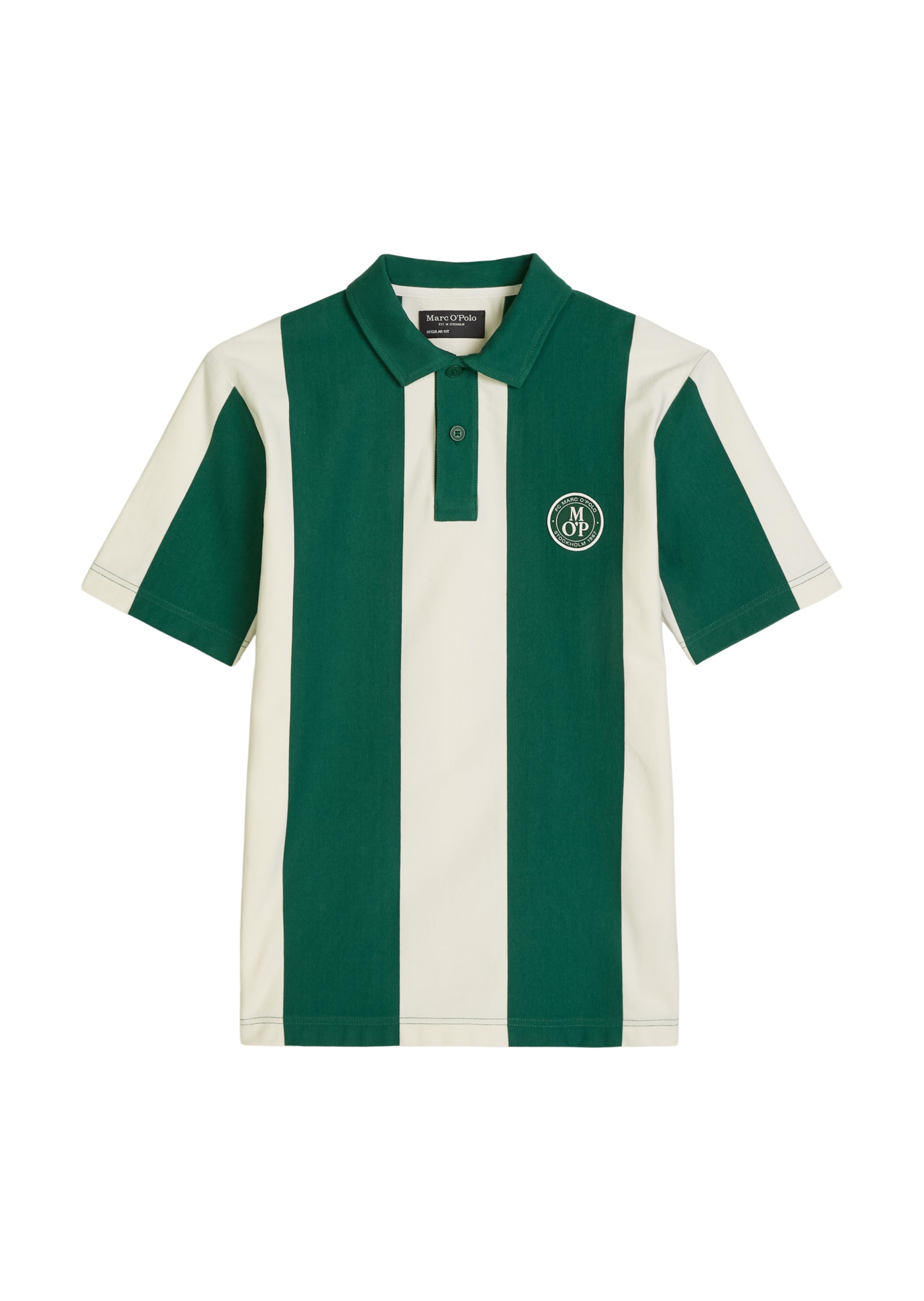 Marc O'Polo Shirt in S in Beige / Dark green, Item view