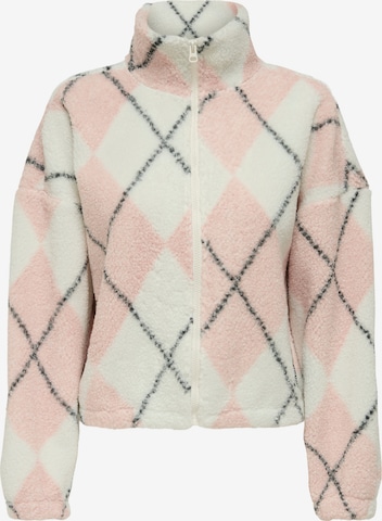 ONLY Strickjacke 'ONLELINE ' in Pink: Vorderseite