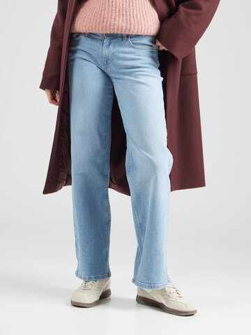 Wide Leg Jean 'JUDY' ONLY en bleu : devant