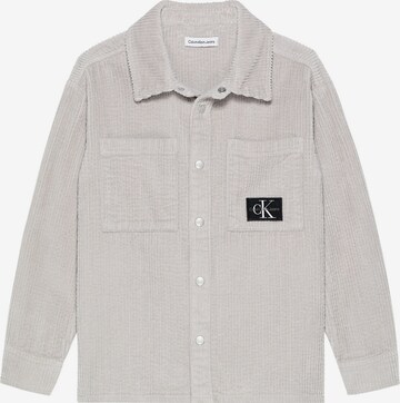 Calvin Klein Jeans Pohodlné nošení Košile – béžová: přední strana