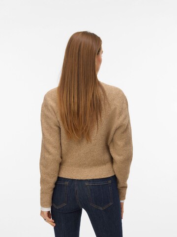 Cardigan 'VMHanna' VERO MODA en marron