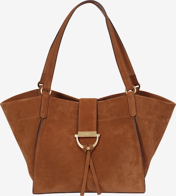 ABRO Shopper 'TEMI' in Brown: front