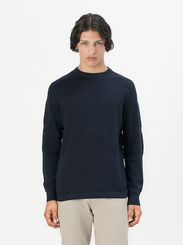 Only & Sons Свитер 'ONSMALIK' в Синий: спереди