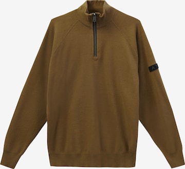 HALO Pullover in Braun: Vorderseite