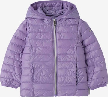 IDO COLLECTION Winter Jacket in Purple: front
