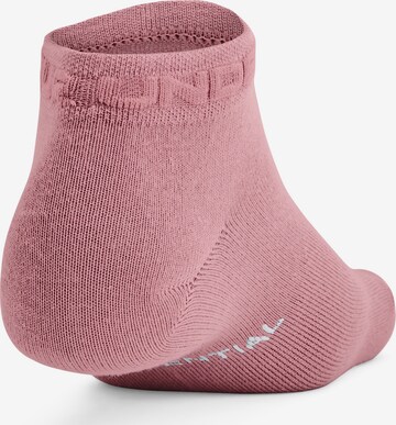 UNDER ARMOUR Sportsocken 'Essential' in Pink