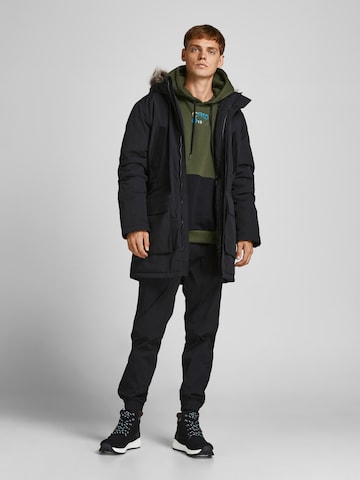 Felpa di JACK & JONES in verde