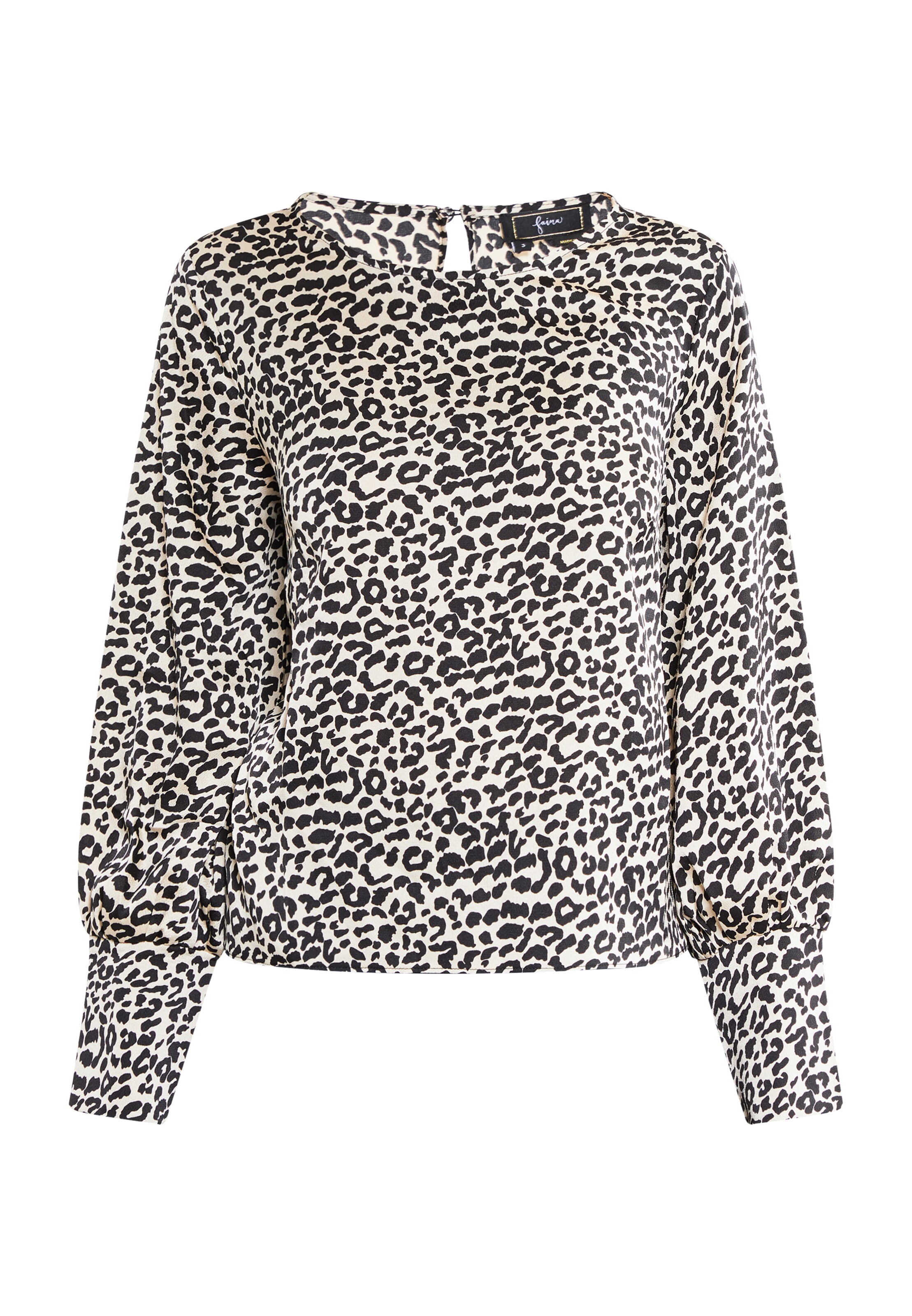 faina Blouse in Beige: front