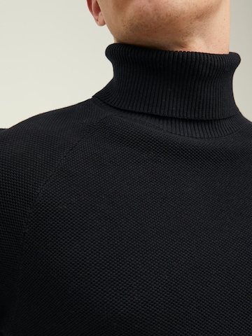 JACK & JONES Pullover 'Hill' in Schwarz