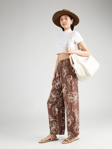 Wide Leg Pantalon 'Cherry' mazine en marron