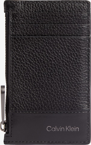 Calvin Klein Etui in Zwart: voorkant