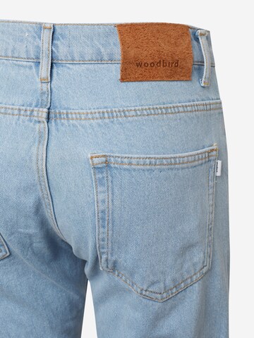 Woodbird Regular Jeans 'Doc Brando' i blå