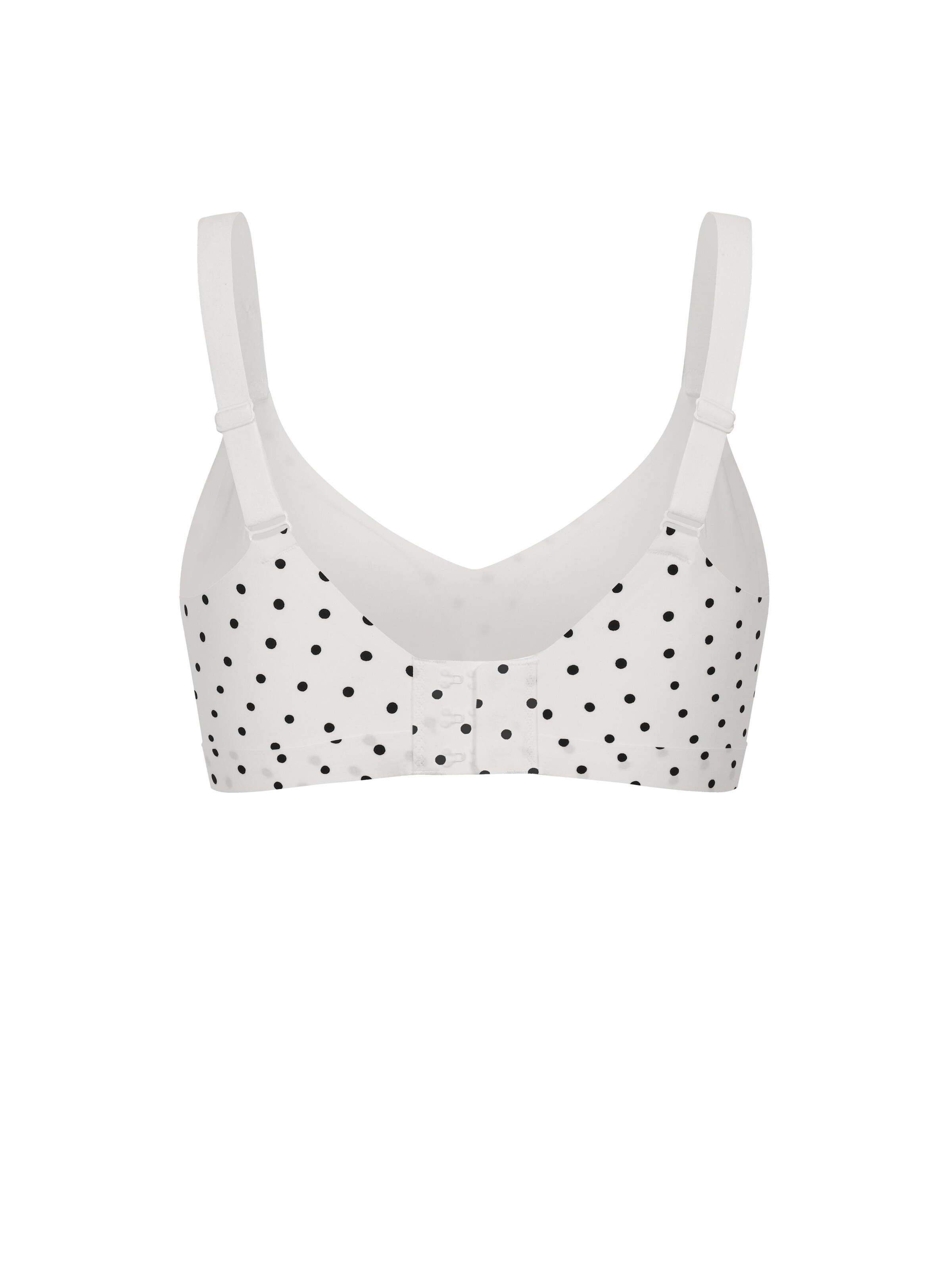 cfab (formerly creamy fabrics) Push-up BH 'Seamless Compact Push-Up BH' in Wit