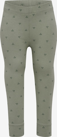 Hummel Slim fit Leggings in Green: front