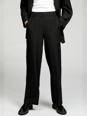 TEESHOPPEN Regular Trouser ' Klassiske ' in Schwarz