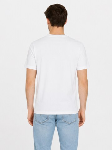 YTWOO Shirt '3er Pack Basic T-Shirt'‌‌‌ in Weiß