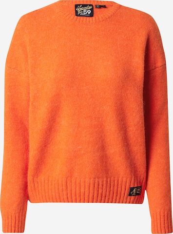 Superdry - Pullover 'Essential' em laranja: frente