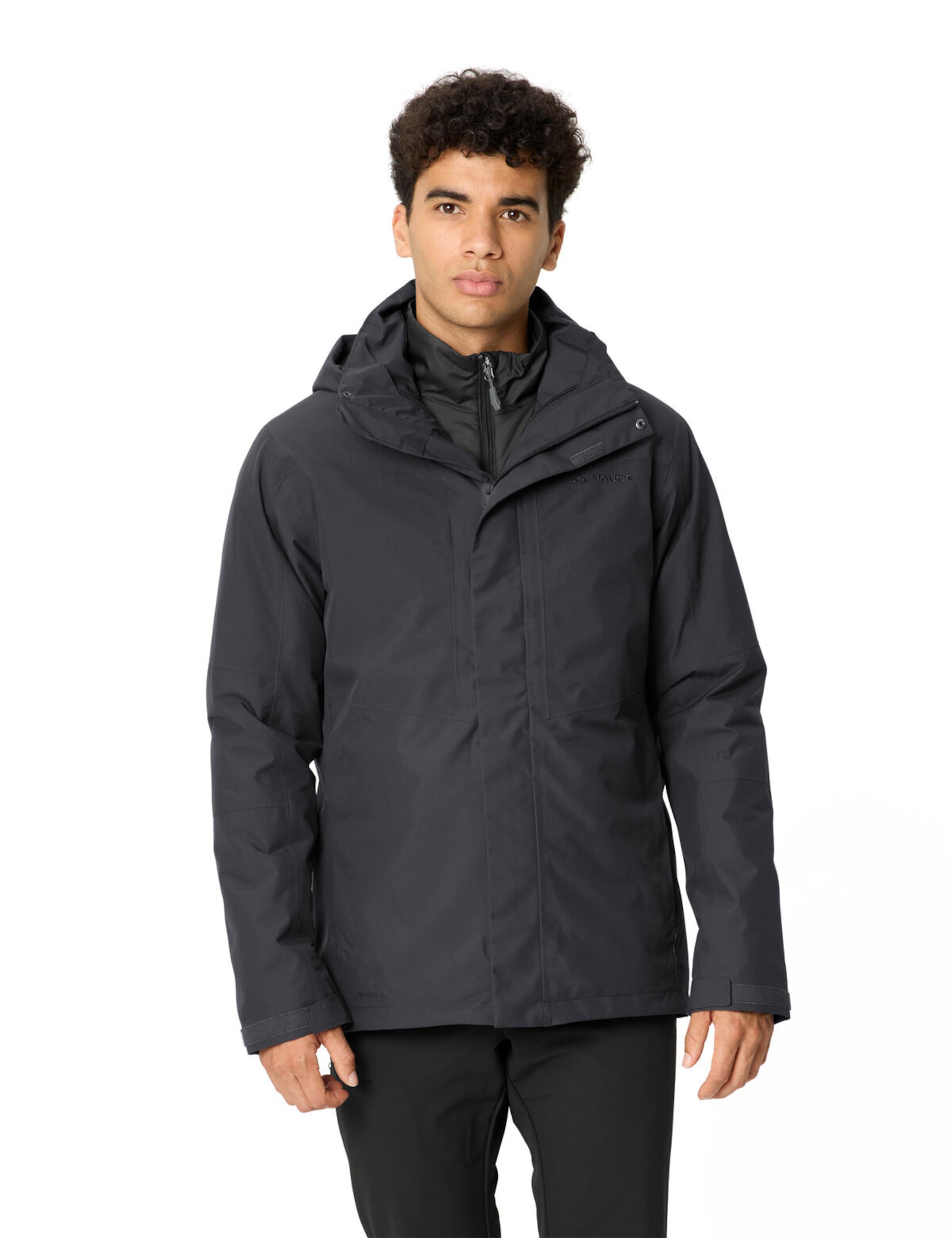 VAUDE Outdoor jacket 'Caserina III' in Black: front