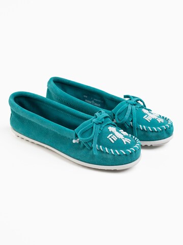 Minnetonka Mokassin 'Thunderbird Limited Edition' in Blau