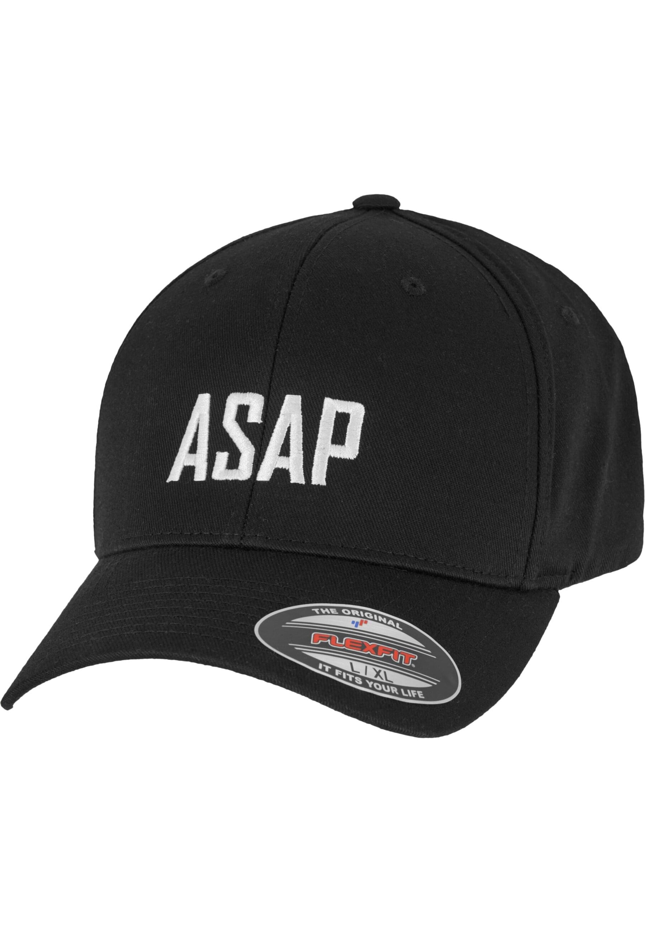 Miss Tee Cap in Schwarz: Vorderseite