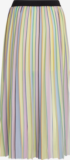 Karl Lagerfeld Jupe 'Pleated' en bleu / jaune / vert / rose / noir, Vue avec produit