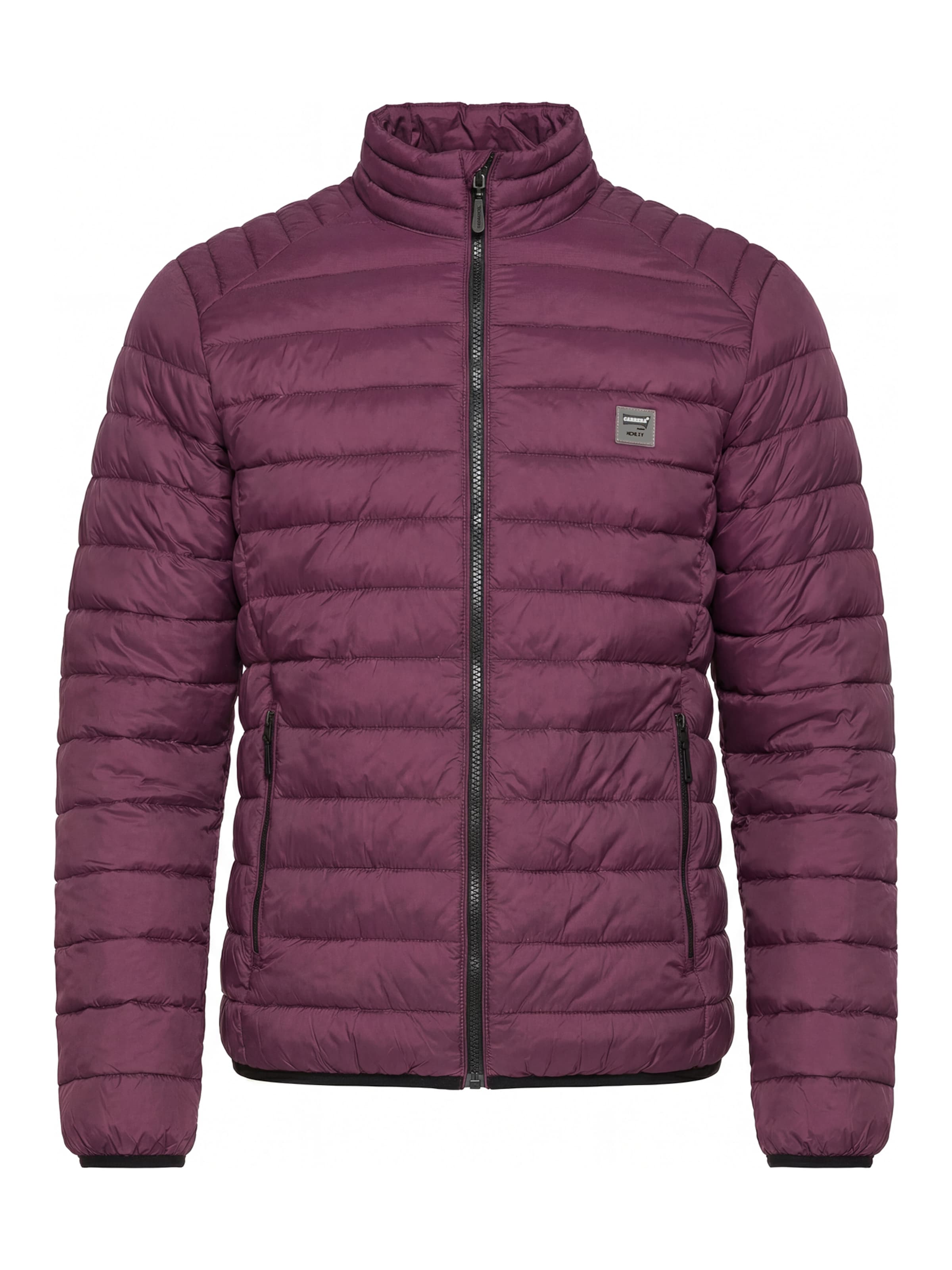 Carrera Jeans Outdoorjacke 'Upright-Collar'‌‌‌‌‌ in Rot: Vorderseite