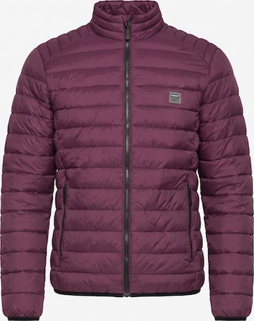 Carrera Jeans Outdoorjacke 'Upright-Collar' in Rot: Vorderseite