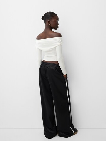Bershka Shirt in White