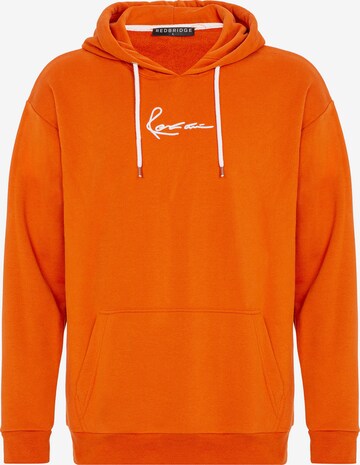 Redbridge Sweatshirt 'Mansfield' in Orange: front