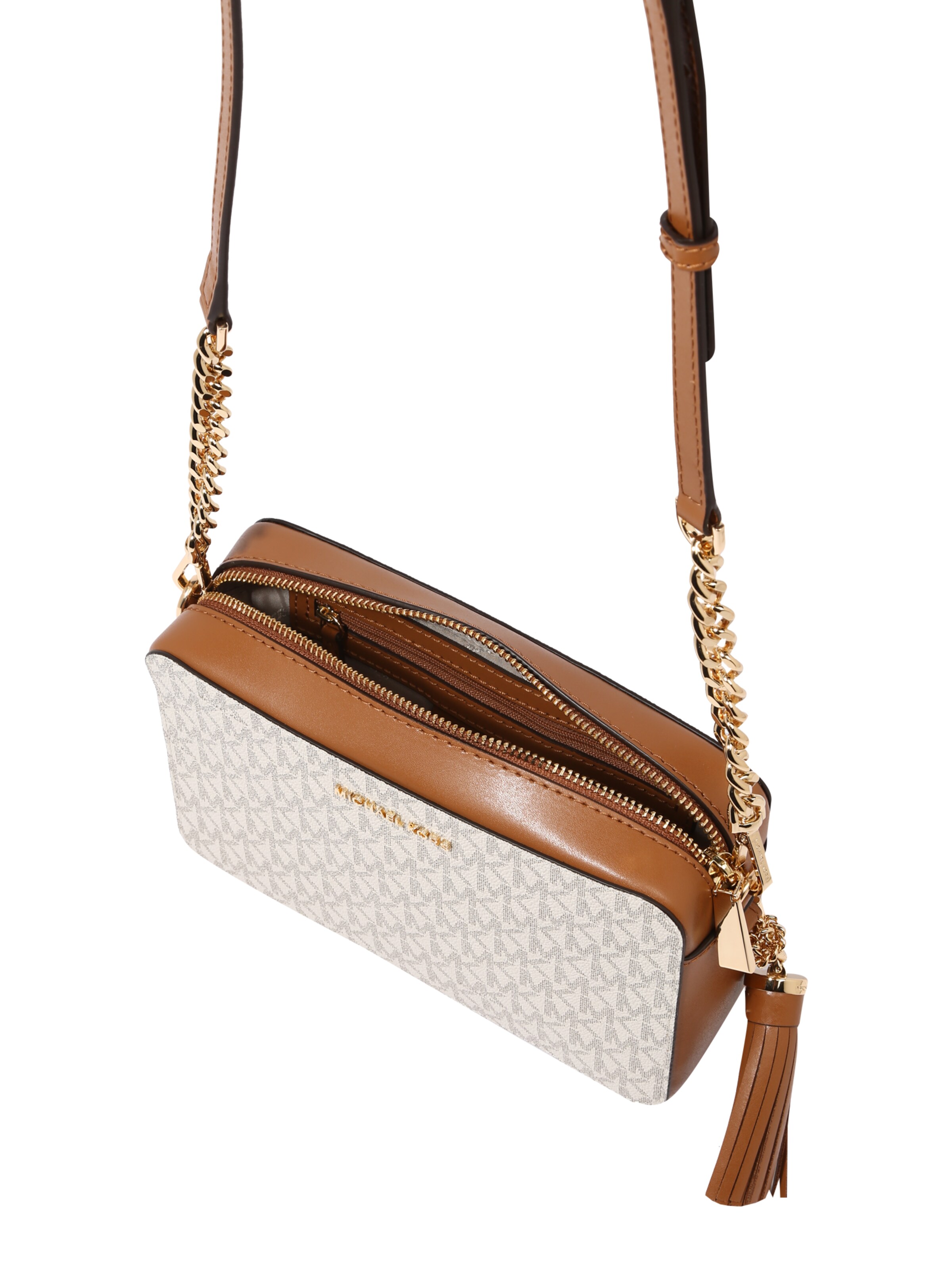 MICHAEL Michael Kors Чанта с презрамки в бежово