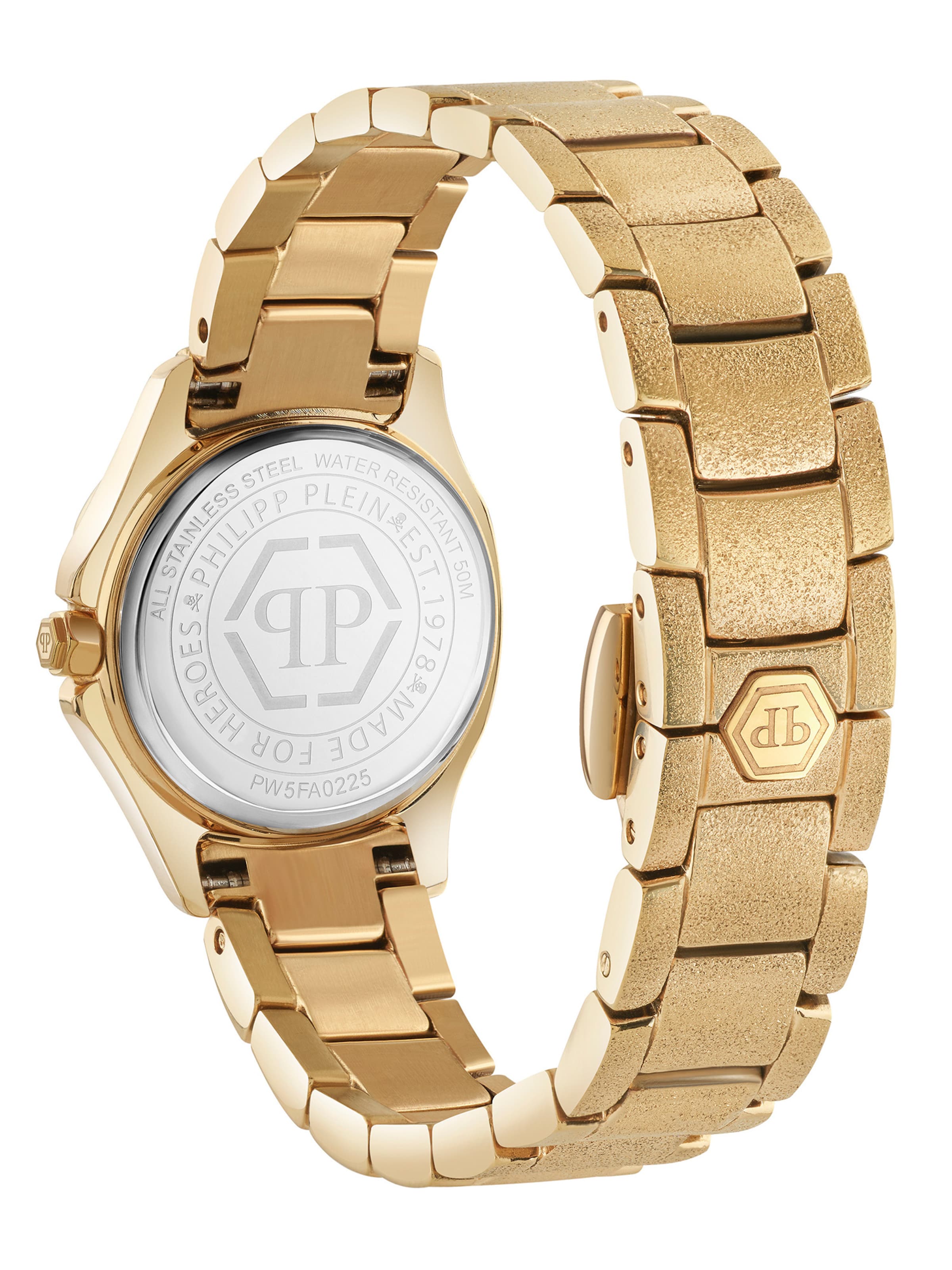 Montre à affichage analogique Philipp Plein en or