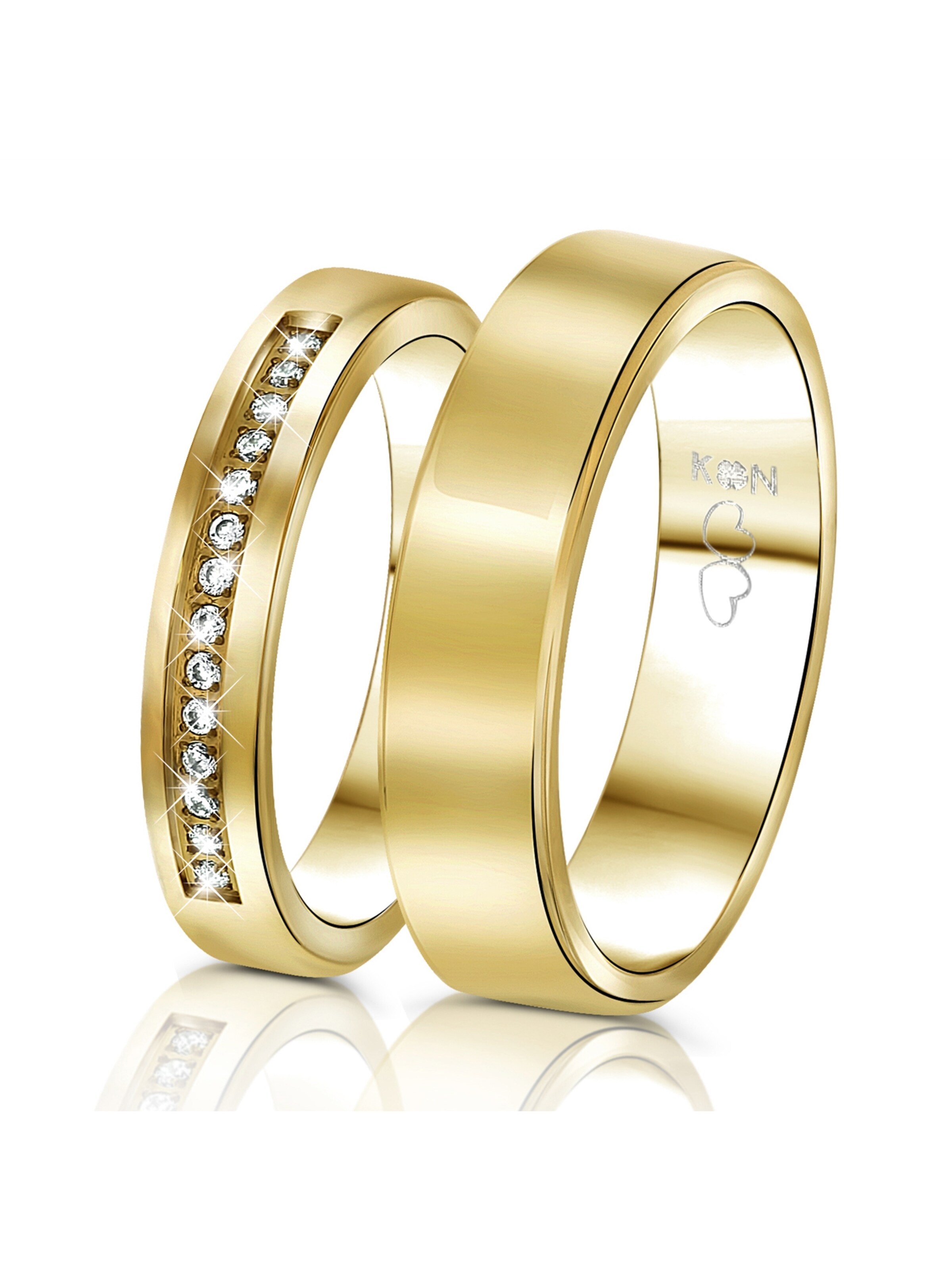 Lucardi Ring in Gold