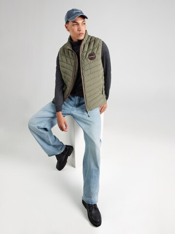 NAPAPIJRI Vest 'A-LAPAZ' in Green