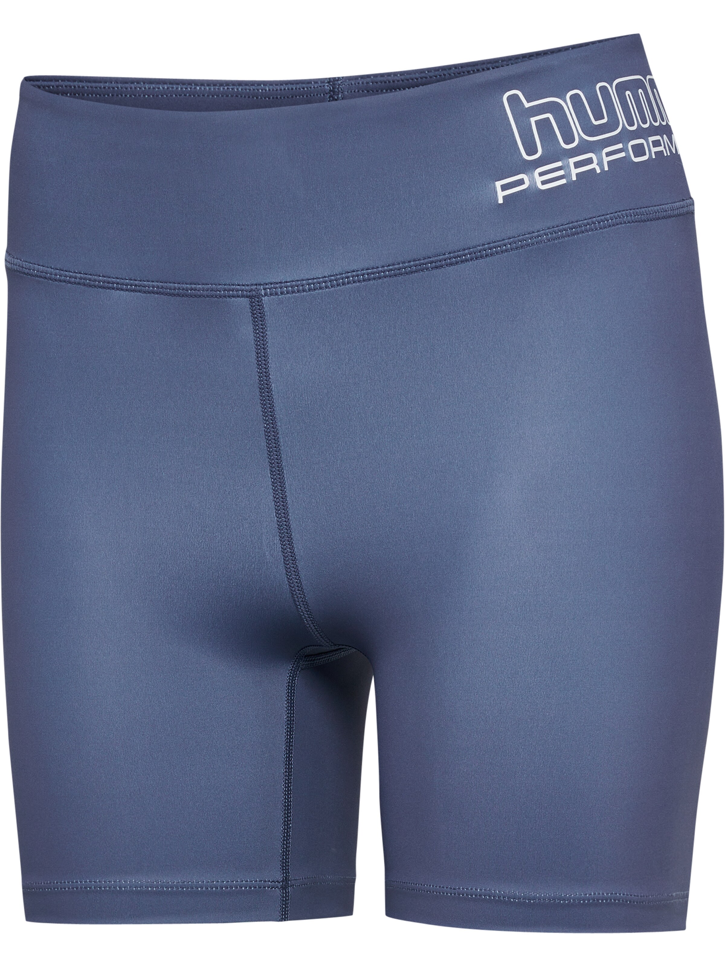 Hummel Skinny Workout Pants 'Fundamental' in Blue