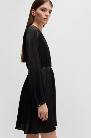BOSS Orange Kleid in Schwarz