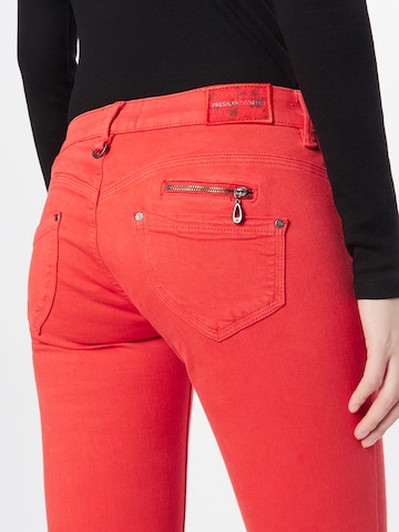 FREEMAN T. PORTER - Skinny Calças de ganga 'Alexa' em vermelho