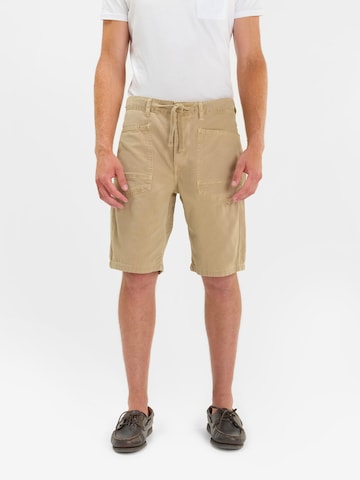 Regular Pantalon 'HOBI' Le Temps Des Cerises en beige : devant