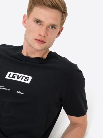 juoda LEVI'S ® Marškinėliai 'Relaxed Fit Tee'